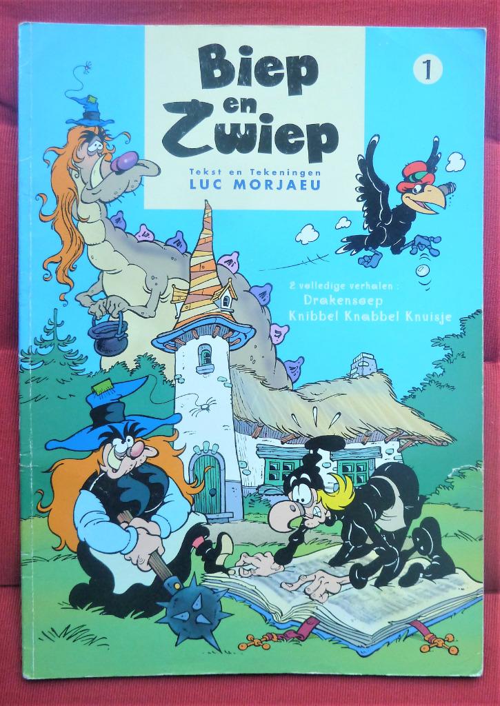 biep en zwiep 1 Drakensoep en Knibbel Knabbel Knuisje, Ophalen of Verzenden
