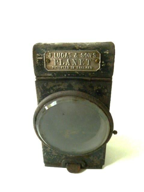antieke fietslamp SAFETY oldtimer no carbid rijwiel retro, Ophalen of Verzenden
