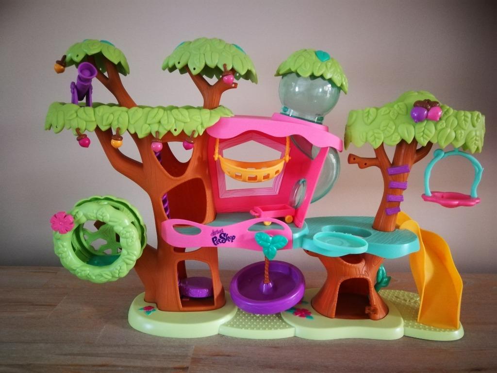Littlest Pet Shop boomhut, Enlèvement, Comme neuf, Maison de poupées