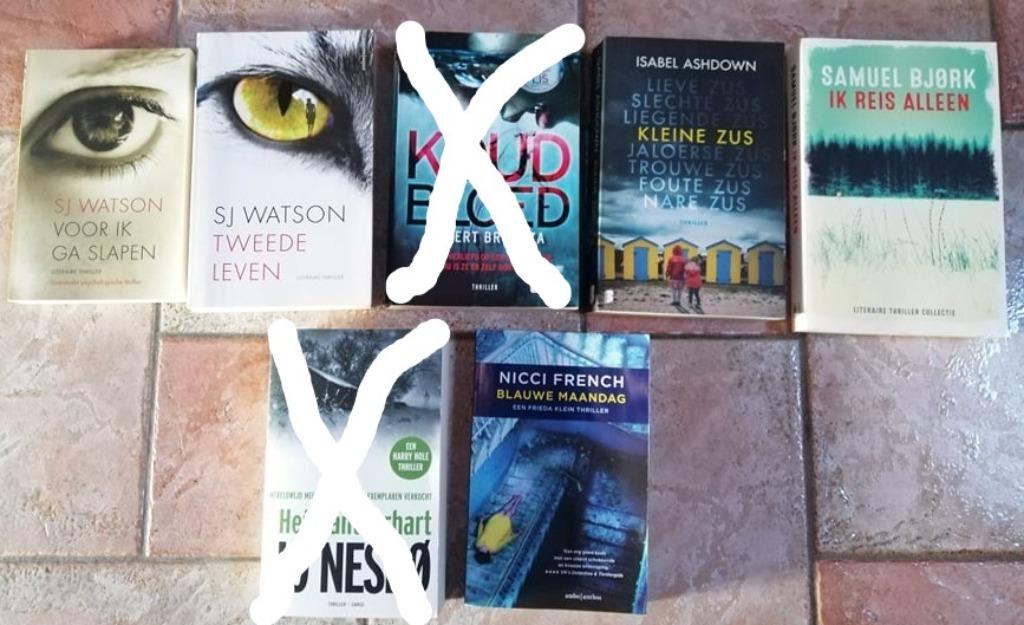 S.J. Watson, Nicci French, Samuel Bjork, Isabel Ashdown, Enlèvement ou Envoi