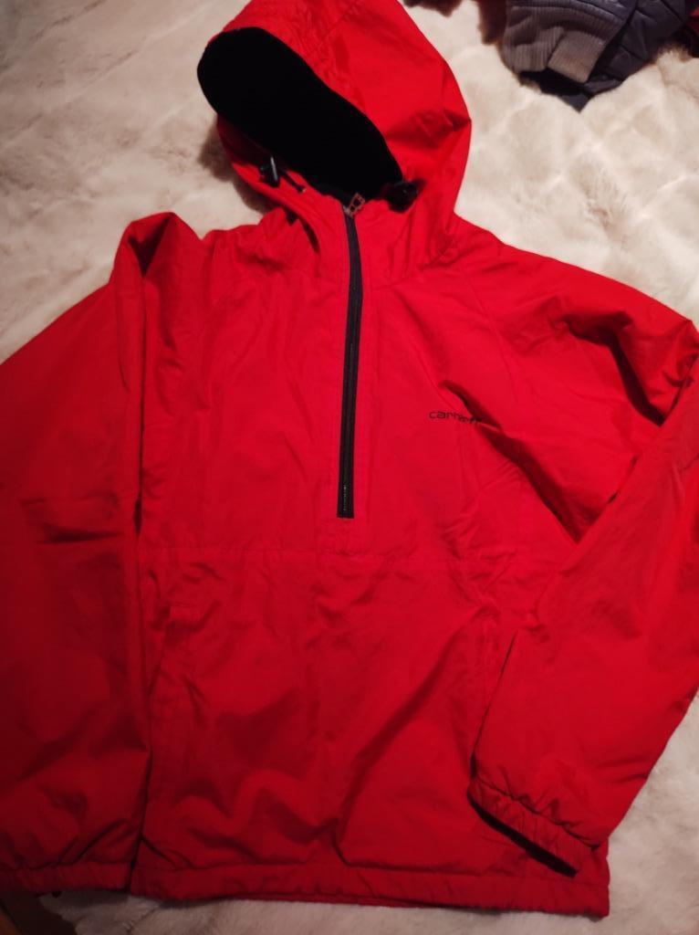 Carhartt rode fleece jas S, Kleding | Dames, Ophalen of Verzenden, Zo goed als nieuw, Maat 36 (S), Carhartt
