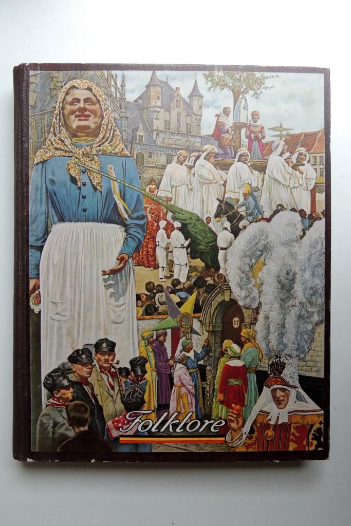 Belgische Folklore - door Henri Liebrecht (Uitgave Côte d'Or, Enlèvement, Utilisé, Album d'images