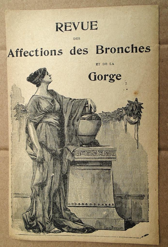 Revue des Affections des Bronches et de la Gorge - [1862], Collections, Enlèvement ou Envoi, Utilisé, Autres types