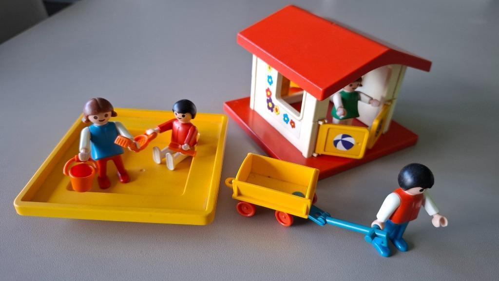 Playmobil Speelhuisje en zandbak (3497), Kinderen en Baby's, Speelgoed | Playmobil, Ophalen, Gebruikt