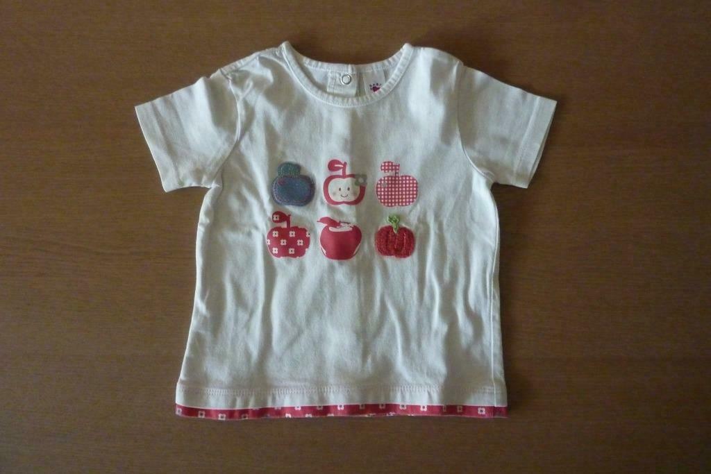T-shirt meisje 80 - 1 jaar, Kinderen en Baby's, Babykleding | Maat 80, Gebruikt, C&A, Meisje, Ophalen of Verzenden