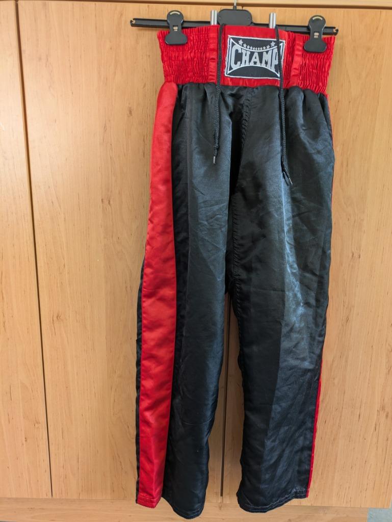Pantalons de kickboxing pour enfants Champ, Sports & Fitness, Comme neuf, Taille S, Autres, Vêtements d'arts martiaux