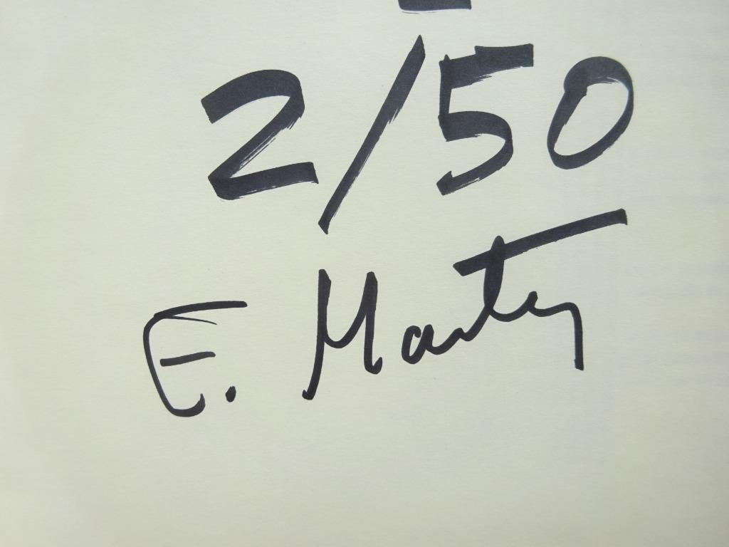 Enrique Marty - reinterpretada I - 2014 - Museo Galdiano Mad, Enlèvement ou Envoi, Comme neuf, Peinture et dessin