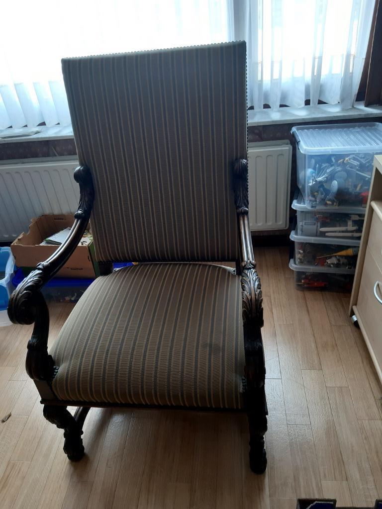oude mooie  stoel, Ophalen of Verzenden