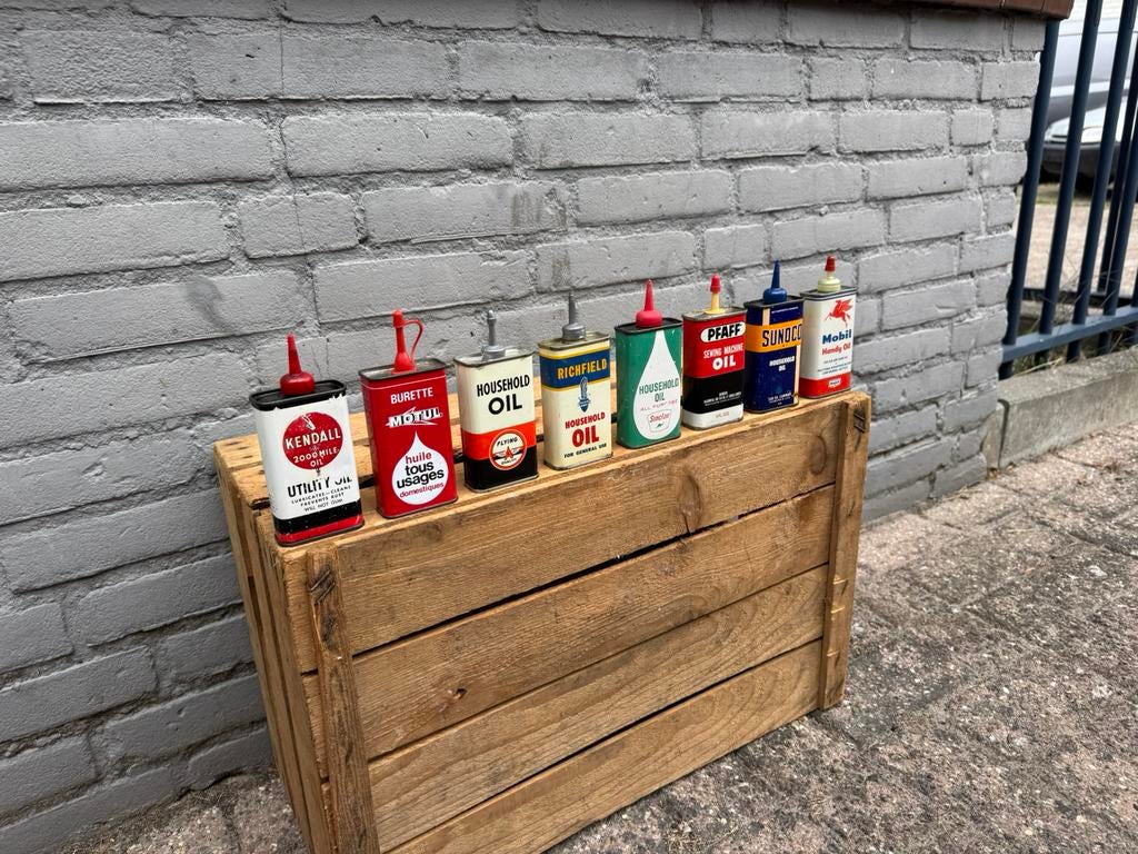 Rares mini-bidons d'huile pratiques, Enlèvement ou Envoi, Utilisé, Emballage