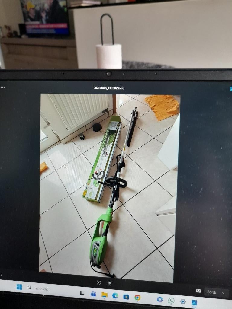 Taille haie téléscopique, Bricolage & Construction, Outillage | Autres Machines, Enlèvement, Comme neuf
