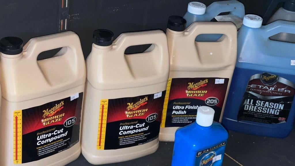 Meguiar’s Professionnel  Compounds- Polish 4L /1L/500ml, Autos : Divers, Produits d'entretien, Enlèvement