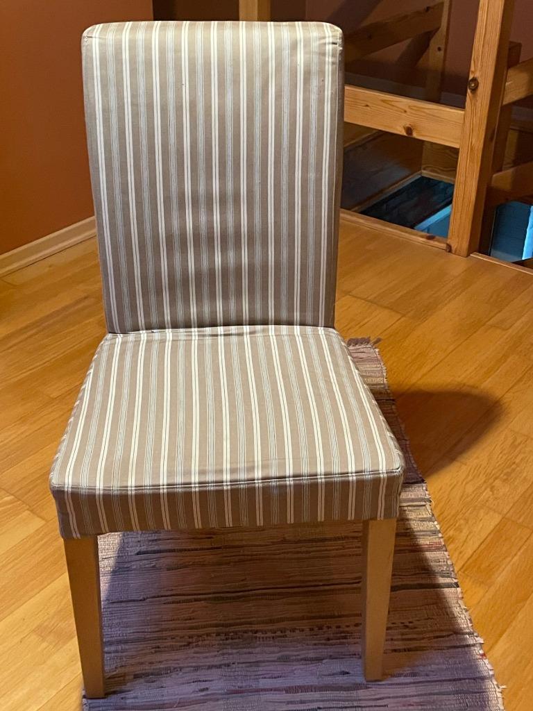 Stoelen stoffen bekleding, Huis en Inrichting, Stoelen, Ophalen, Gebruikt, Overige kleuren, Landelijk