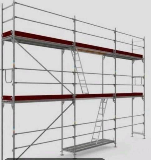 gegarandeerd de goedkoopste in stellingverhuur, Doe-het-zelf en Bouw, Steigers, Ophalen of Verzenden, Zo goed als nieuw