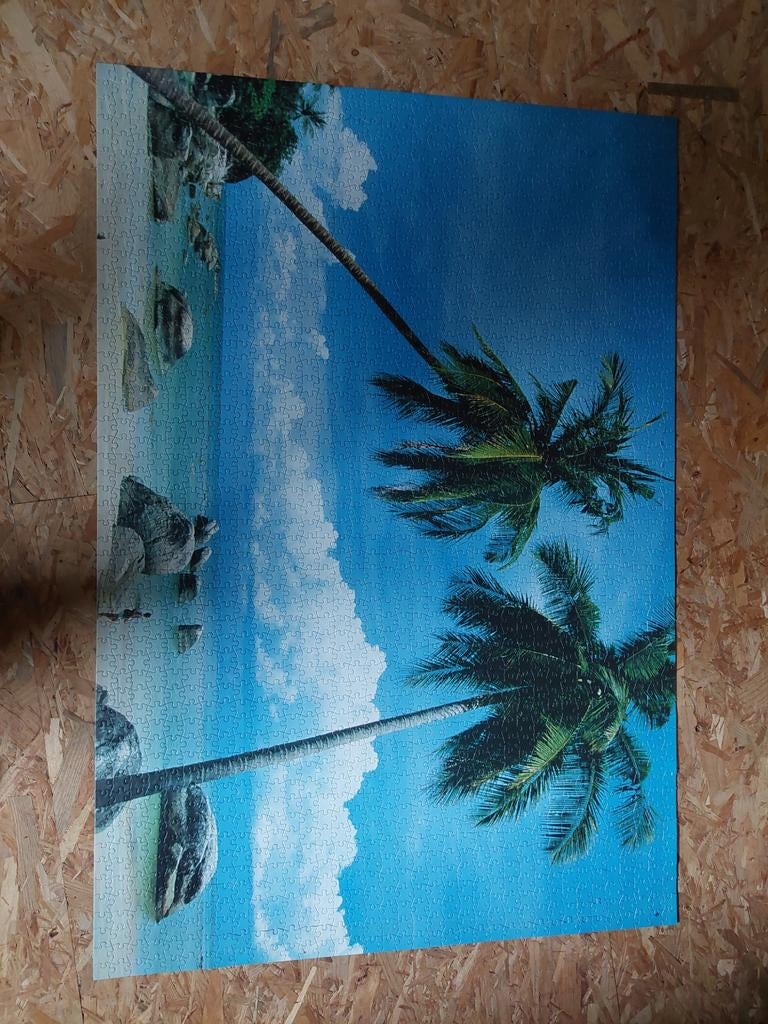 Legpuzzel 2000 stukjes, Enlèvement