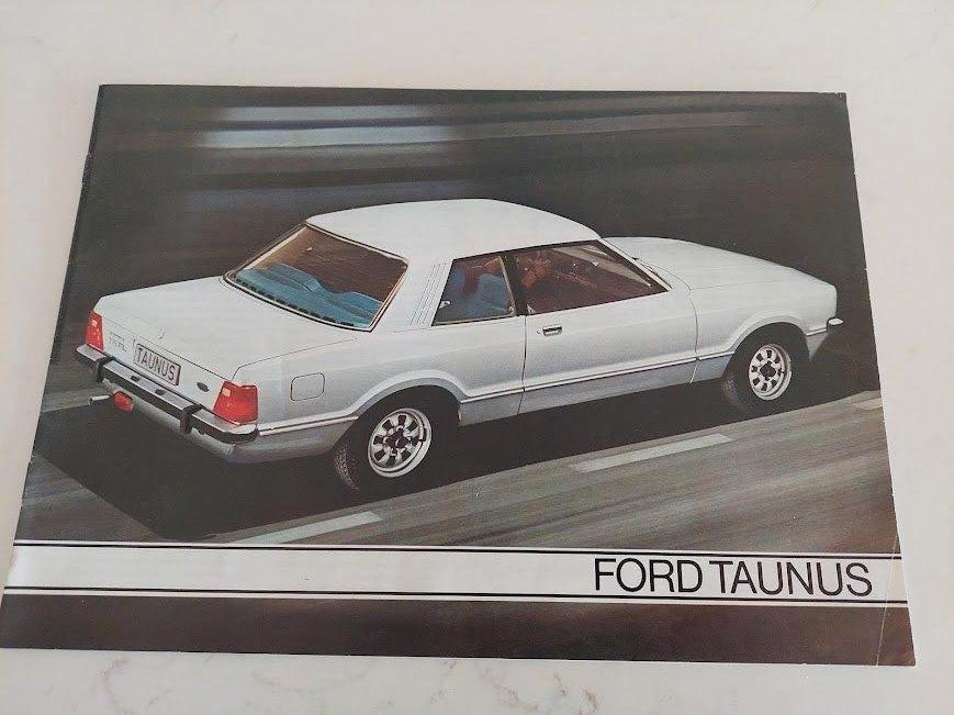 Ford Taunus - Cortina   Folders, Ophalen of Verzenden, Zo goed als nieuw, Ford