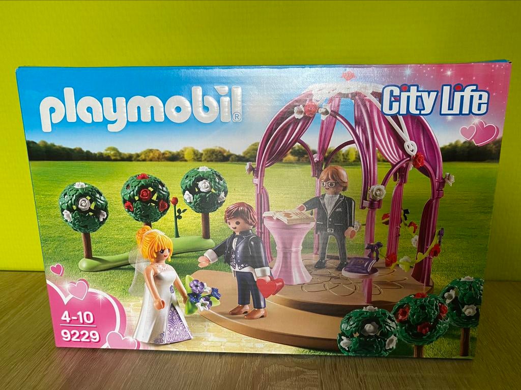 Playmobil City Life bruidspaviljoen met bruidspaar 9229, Ophalen, Nieuw