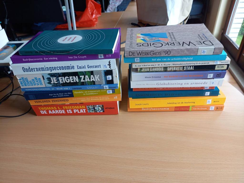 Boeken economie, Ophalen, Zo goed als nieuw