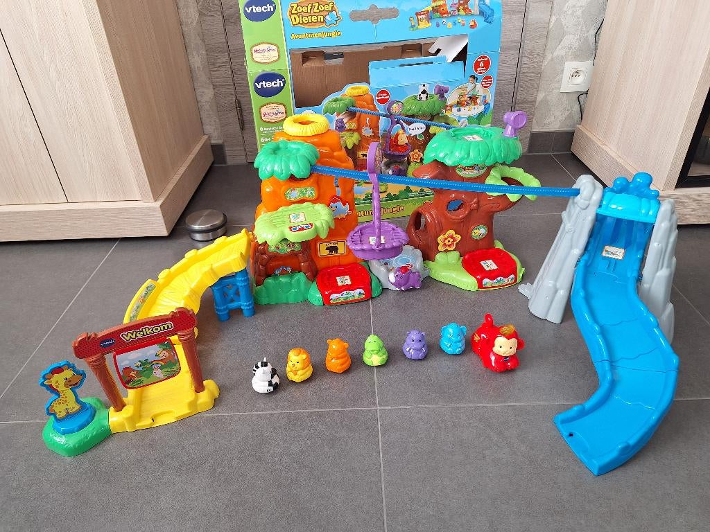 Avonturenjungle Vtech Zoef Zoef Dieren, Ophalen, Gebruikt