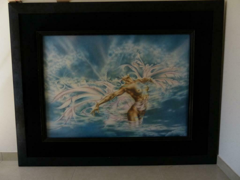 Schilderij - Airbrush, Enlèvement