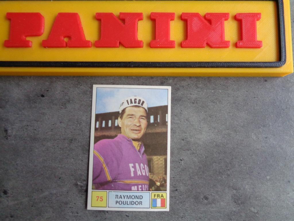 Autocollant imprimé CYCLISTE POULIDOR RAYMOND VALIDA 1971, Enlèvement ou Envoi, Autocollant