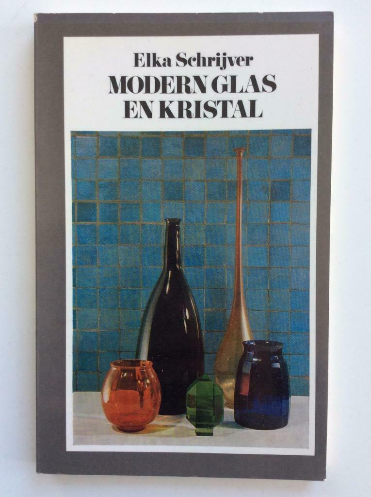 Elka Schrijver - Modern glas en kristal, Ophalen of Verzenden