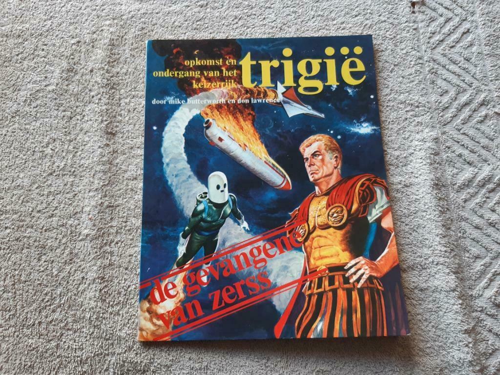 Trigie.2.De gevangene van Zerss., Une BD, Enlèvement ou Envoi, Utilisé