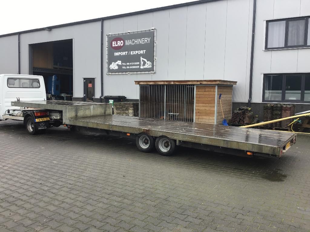 Veldhuizen P27-2 BE oplegger autotransporter, Auto's, Bedrijf, Te koop, Aanhangers en Opleggers