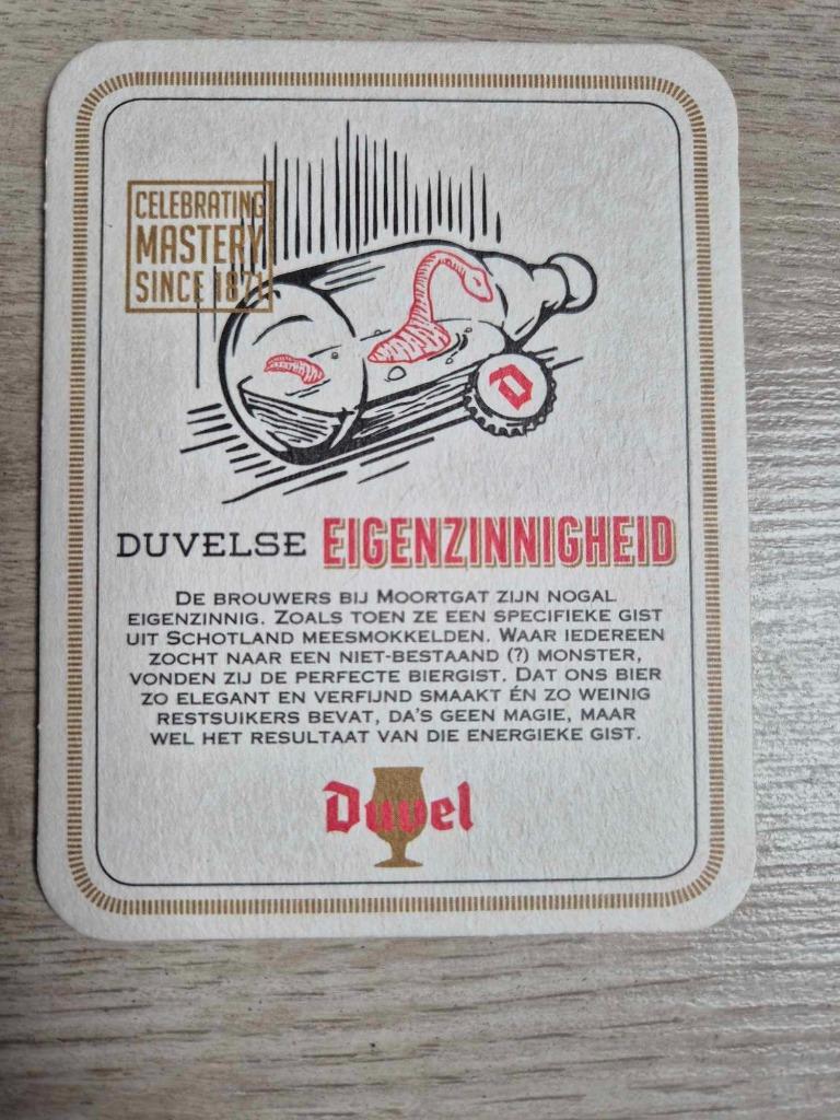 Biervilt Duvel, Ophalen of Verzenden, Duvel