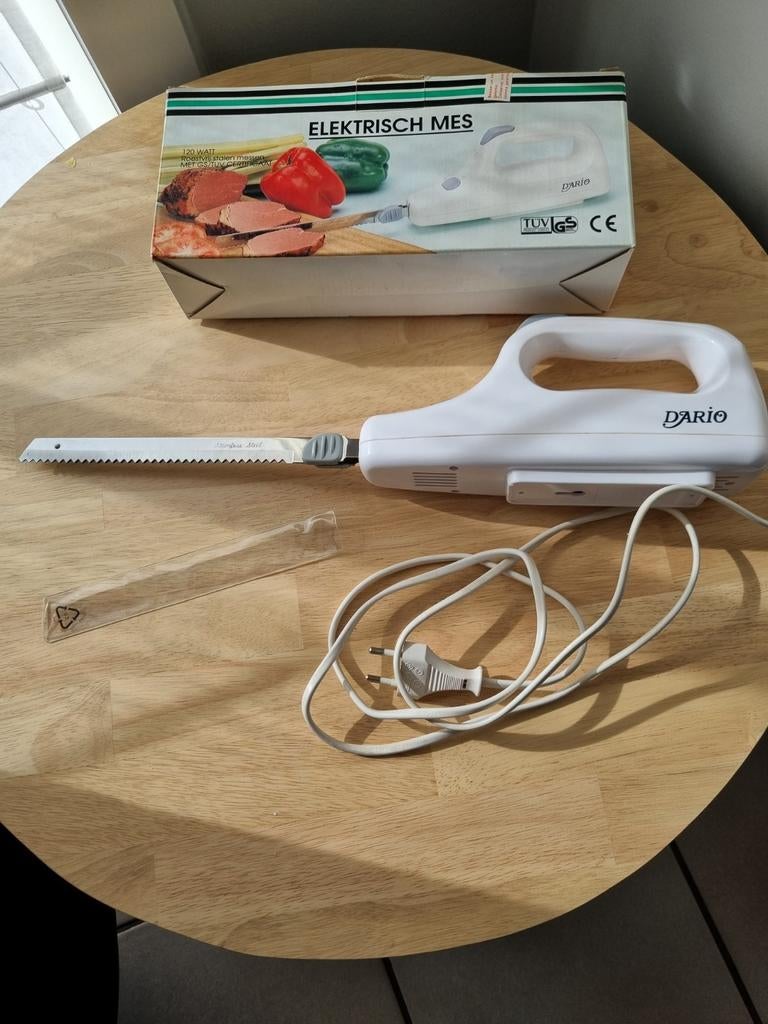Elektrisch mes, Elektronische apparatuur, Keukenmixers, Ophalen of Verzenden, Zo goed als nieuw