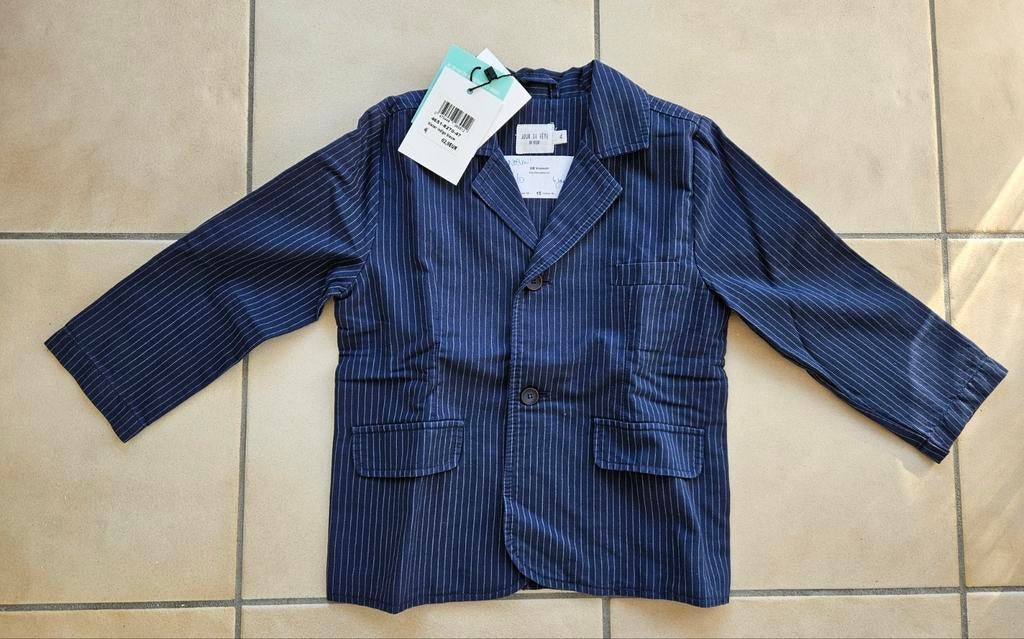 Donkerblauwe blazer, Filou & Friends, 4 jaar, nieuw!, Ophalen, Jongen of Meisje, Trui of Vest, Nieuw