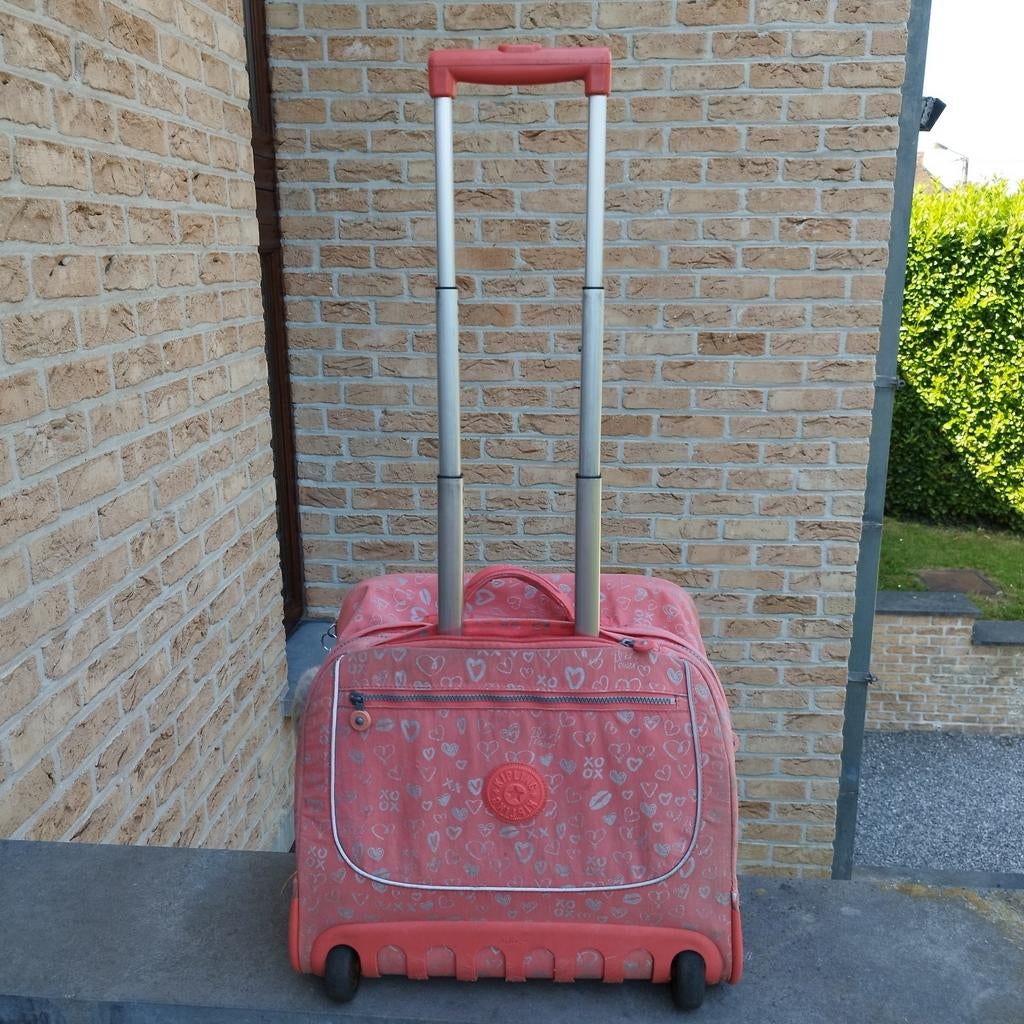Ensemble cartable à roulettes - sac à lunch - plumier Kiplin, Enlèvement, Utilisé