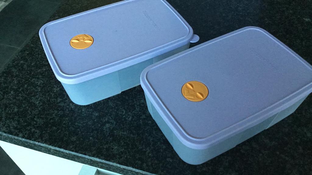 Vriesdozen Tupperware 1,5 L set van 2, Enlèvement ou Envoi, Comme neuf