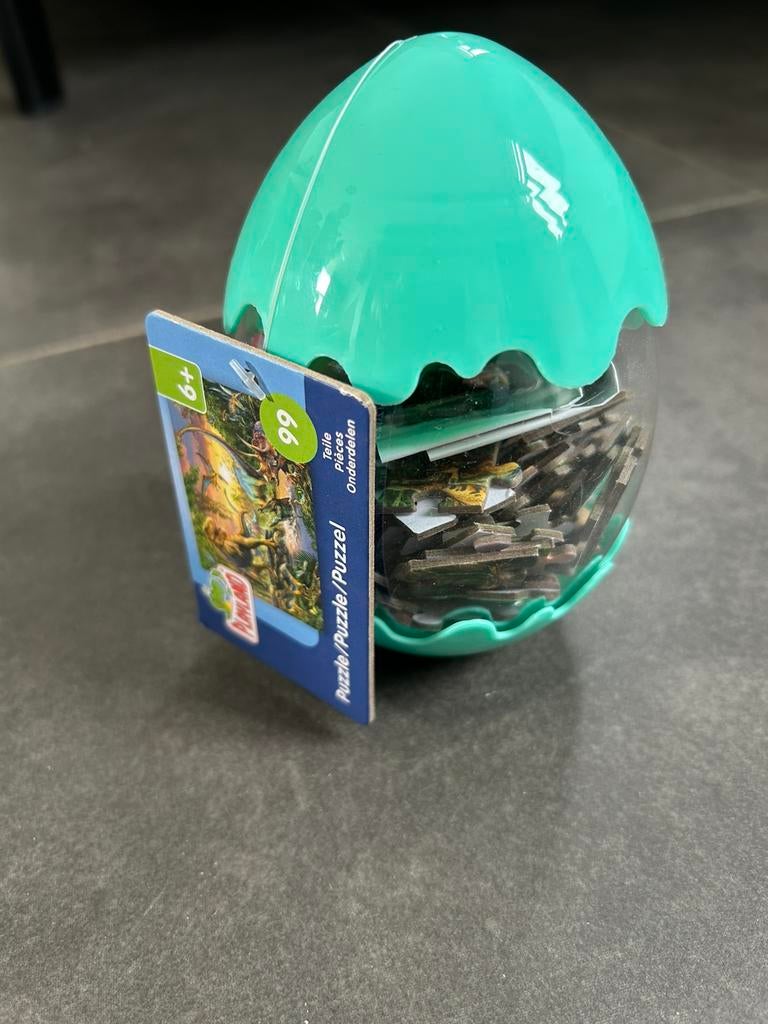 Dino puzzel in ei, Enlèvement, Comme neuf