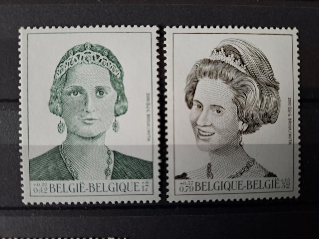 Belgique OBP 2879-2880 ** 2000, Enlèvement ou Envoi, Non oblitéré, Neuf