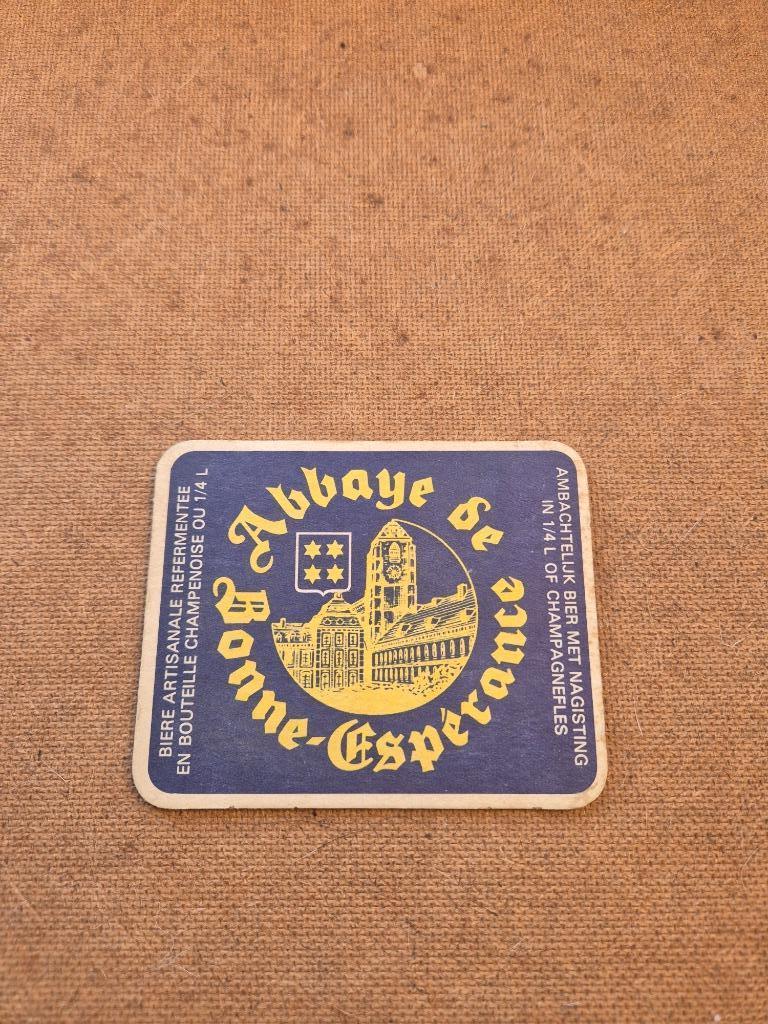 Sous Bock Abbaye de Bonne-Espérance, Ophalen of Verzenden, Gebruikt, Viltje(s), Overige merken
