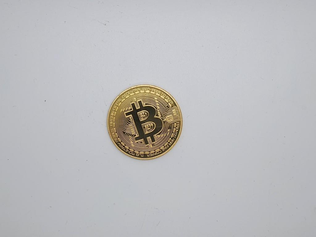 Bitcoin munt – leuk hebbedingetje!, Ophalen of Verzenden, Overige landen, Losse munt