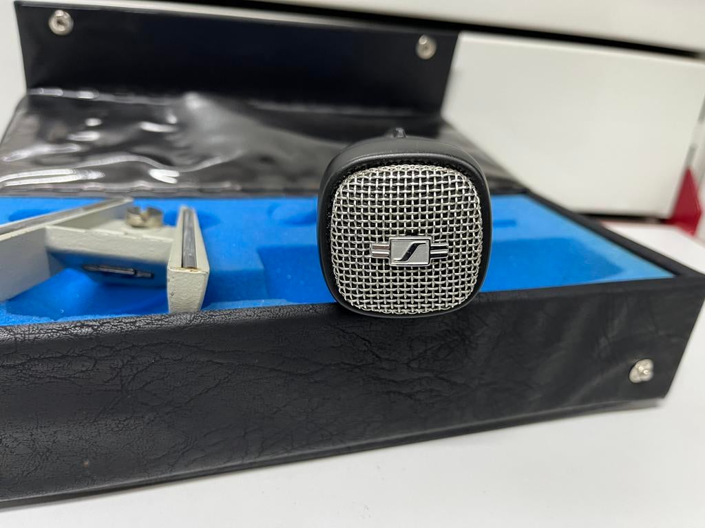 Microphone vintage Sennheiser MD 21 U, Musique & Instruments, Enlèvement ou Envoi, Comme neuf