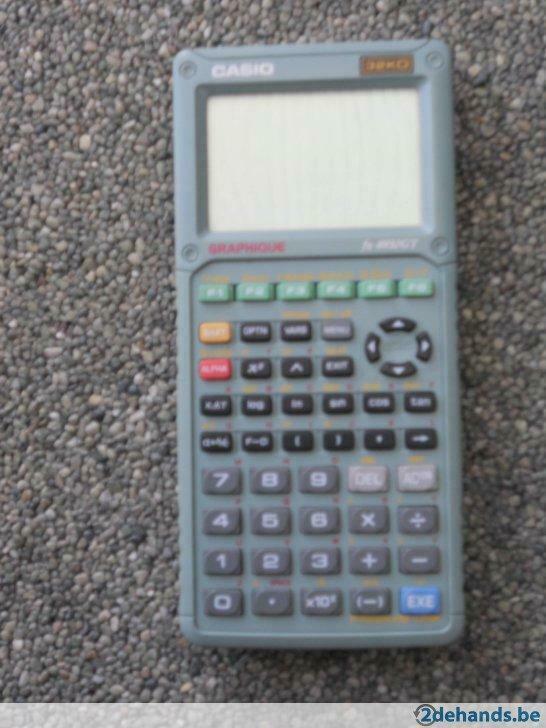 Grafisch rekenmachine, Ophalen, Gebruikt
