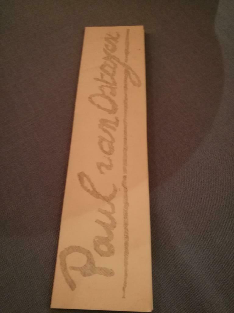 Paul van Ostaijen artistbook 70pag, Ophalen of Verzenden, Zo goed als nieuw, Schilder- en Tekenkunst