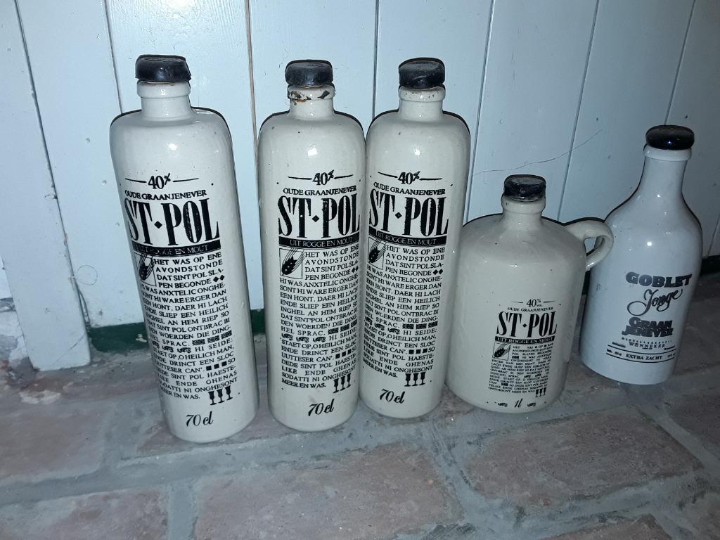 Stenen jenever kruiken, Antiek en Kunst, Ophalen