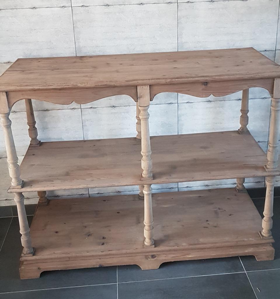Houten console brocante, Antiek en Kunst, Ophalen