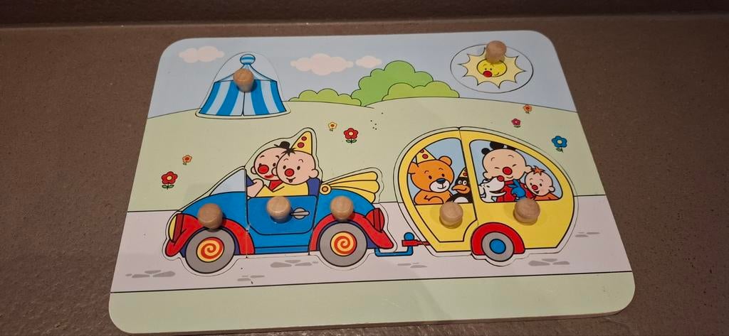 Bumba houten puzzel 7 stuks 7€, Kinderen en Baby's, Ophalen of Verzenden