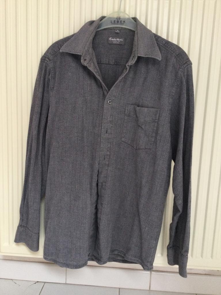 Overhemd - flanel - merk Enrico moni - maat medium 39/40, Vêtements | Hommes, Enlèvement ou Envoi, Porté