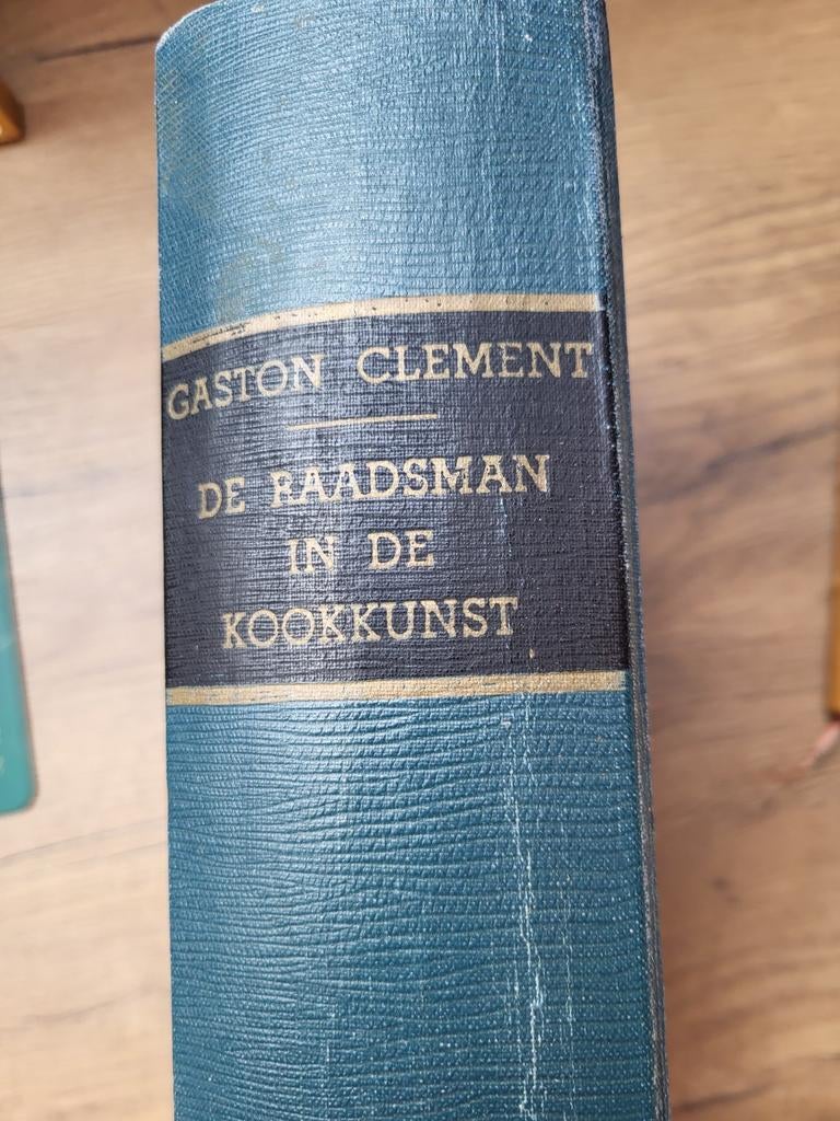 Gaston Clement - De raadsman in de kookkunst - 1958, Enlèvement ou Envoi, Utilisé