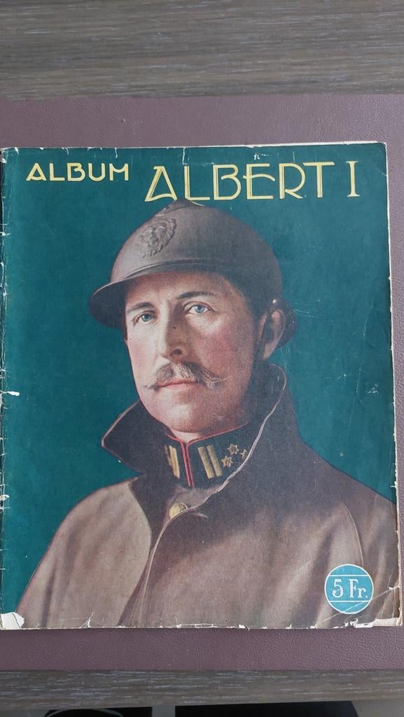 Album Albert I.  Uitgeverij PATRIA. 1934, Verzamelen, Ophalen of Verzenden, Gebruikt