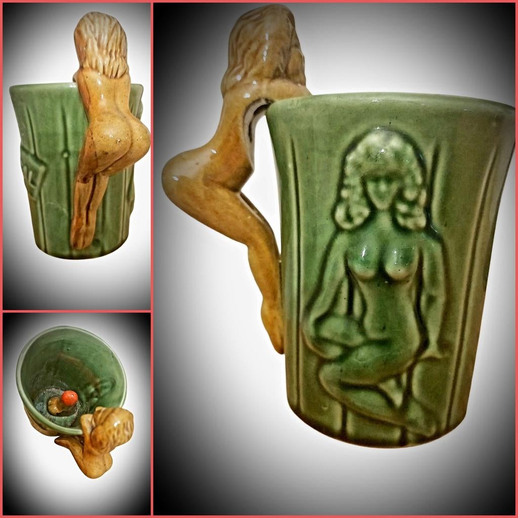 Caneca das Caldas Vintage „erotische” bierpul.