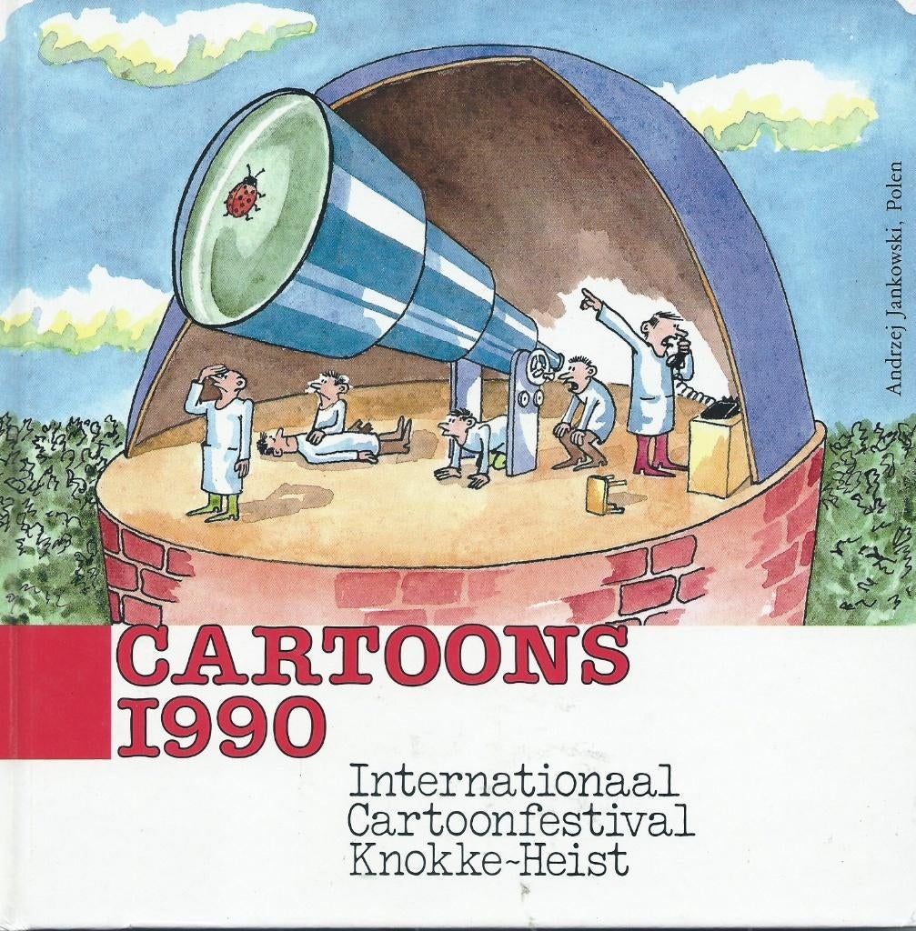 Cartoons 1990 internationaal cartoonfestival 30 Knokke-Heist, Boeken, Ophalen of Verzenden, Nieuw, Cartoons