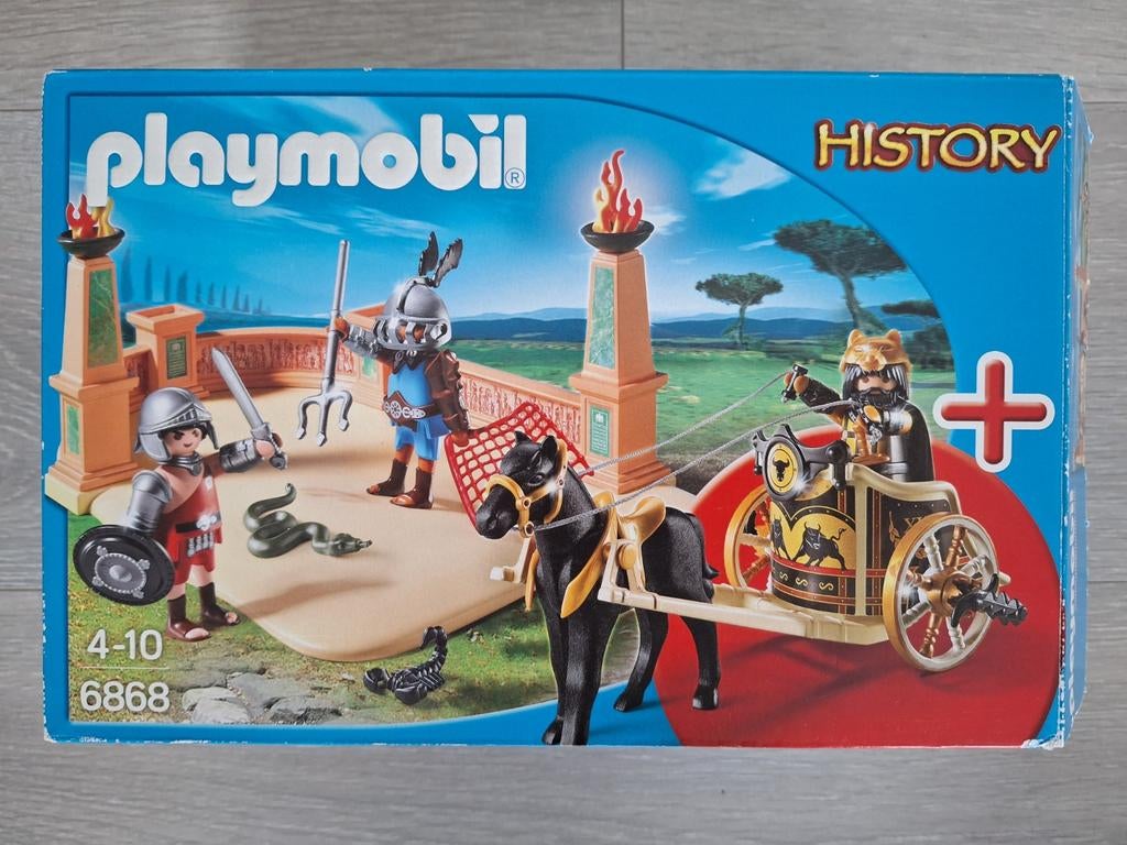 Playmobil History 6868, Kinderen en Baby's, Speelgoed | Playmobil, Ophalen of Verzenden, Zo goed als nieuw, Complete set