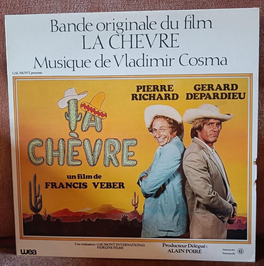 La Chèvre - Vladimir Cosma (Vinyl Gerard Depardieu Soundtrac, Ophalen of Verzenden, Gebruikt, 12 inch