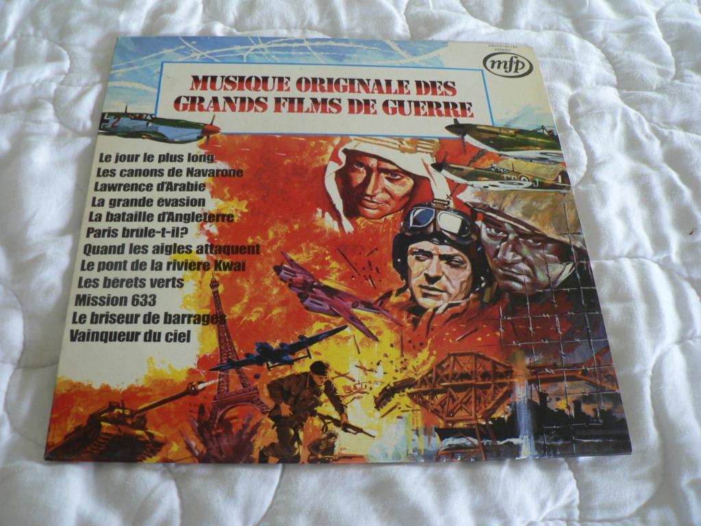 LP Musique originale des grands films de guerre, Ophalen of Verzenden, Gebruikt